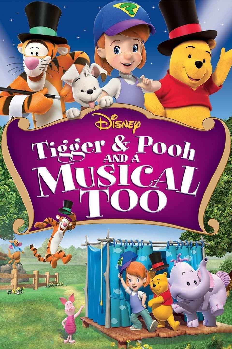 Постер Tigger & Pooh and a Musical Too